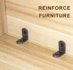 Reinforced Metal Corner Brace Shelf Fixing Brackets Furniture Fitting Accessories Hardware Products Fixed Angle Iron Bracket - Image 6