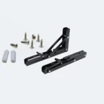 Triangular Wall Mounted Shelf Bracket with Support Hardware Fittings - Image 3
