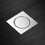 Modern Stainless Steel SS Shower Covers and Balcony Toilet Push Down Pop-up Anti Odor Floor Drain Bathroom Hardware Set