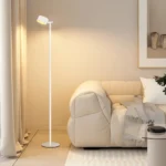 Versatile White Type-C Rechargeable 2W DC5V Touch Control LED Night Lights Floor Lamp for Interior Decoration