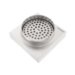 Modern Black Gray Slivery Bathroom Shower Accessories Brass 4 Inch Anti Odor SUS 304 316 Stainless Steel Floor Drain - Image 6