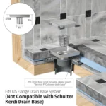 Modern Black Gray Bathroom Shower Accessories Brass 4 Inch Anti Odor SUS 201 304 Stainless Steel Floor Drain - Image 4