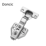 Custom Wholesale Furniture Hardware Kitchen Furniture Cabinet Door Hinges Silent Soft Closing Hydraulic Iron Furniture Hinges - Image 3